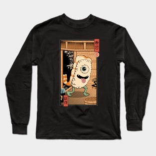 Yokai Sushi in Edo Long Sleeve T-Shirt